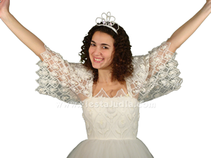 Judith disfruta de la fiesta