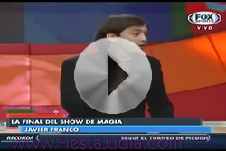 Javier Franco Magia & Humor en FiestaJudia.com - Ganador final de magia en Fox Sports